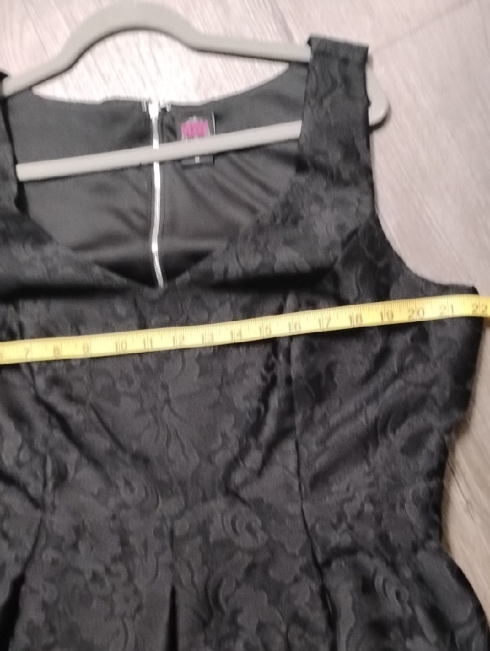 torrid Black Floral Lace V-Neck Midi Dress - Picture 13 of 15